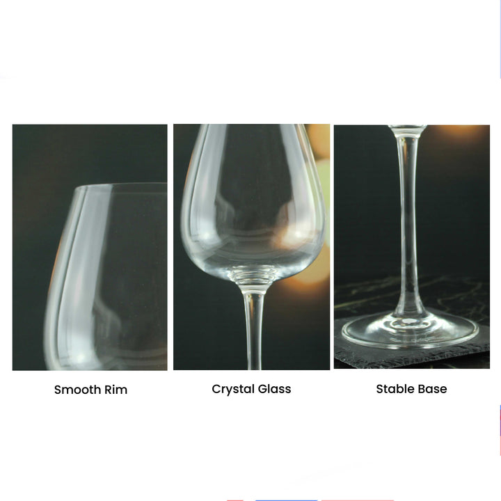 Personalised Engraved Wine Emotions Wine Glass with Name's Glass Serif Measurements Design, Customise with Any Name Image 7