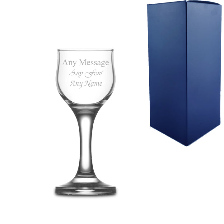 Engraved 55ml Nevakar Liqueur Glass With Gift Box - part of the Gifts Finder  collection