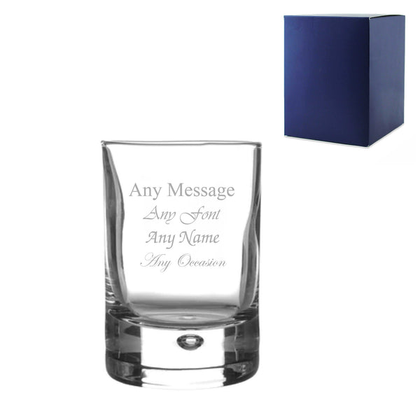 Engraved 65ml Bubble Shot Glass With Gift Box - part of the  collection