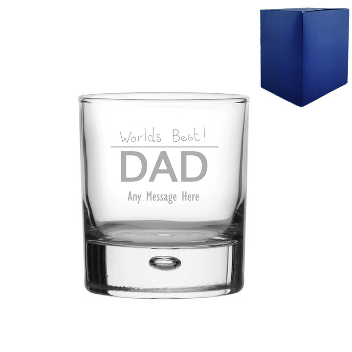 Engraved Fathers Day Bubble Whisky, Gift Boxed - part of the  collection