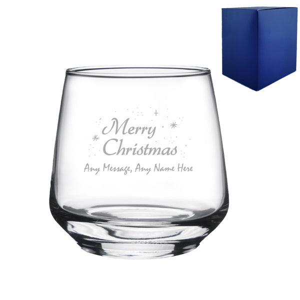 Engraved Merry Christmas Tallo Tumbler, Gift Boxed - part of the  collection