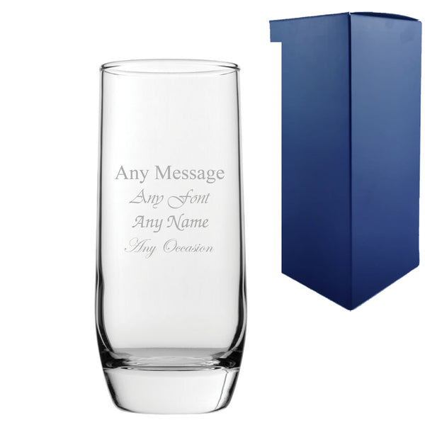 Engraved Bolero Beer Glass 11.25Oz/332Ml, Any Message - part of the  collection