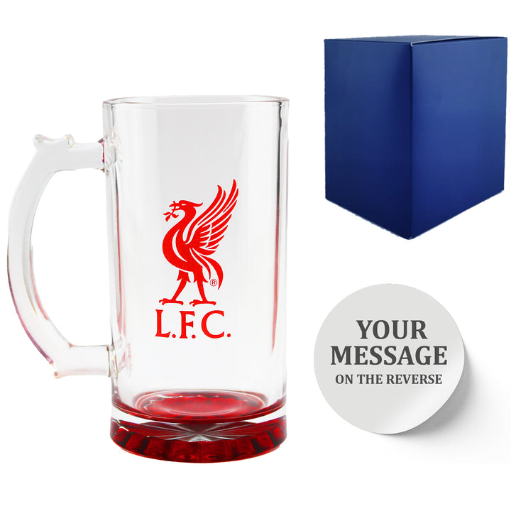 Engraved Official Liverpool 20oz Beer Mug, Gift Boxed Image 2