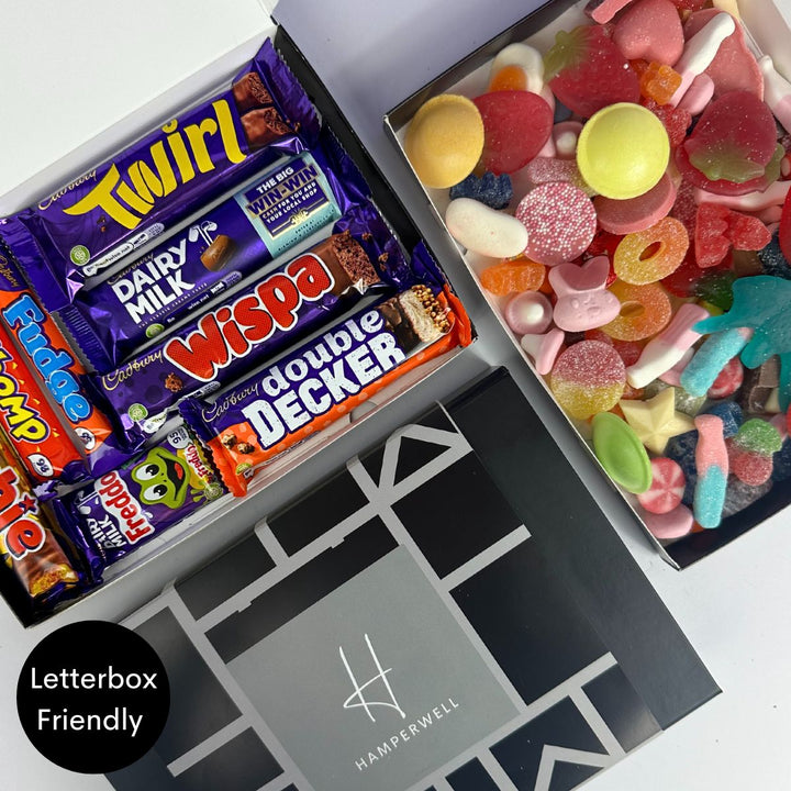 Cadbury Chocolate Letterbox Gift Hamper - part of the Gifts Finder  collection