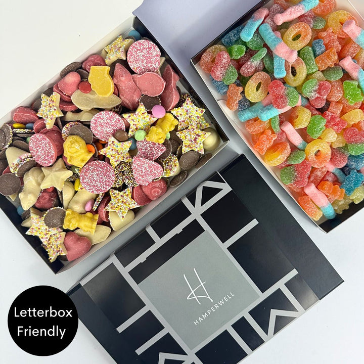 Candy Chocolate Letterbox Gift Hamper - part of the Gifts Finder  collection