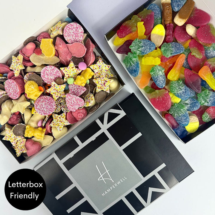 Candy Chocolate Letterbox Gift Hamper - part of the Gifts Finder  collection