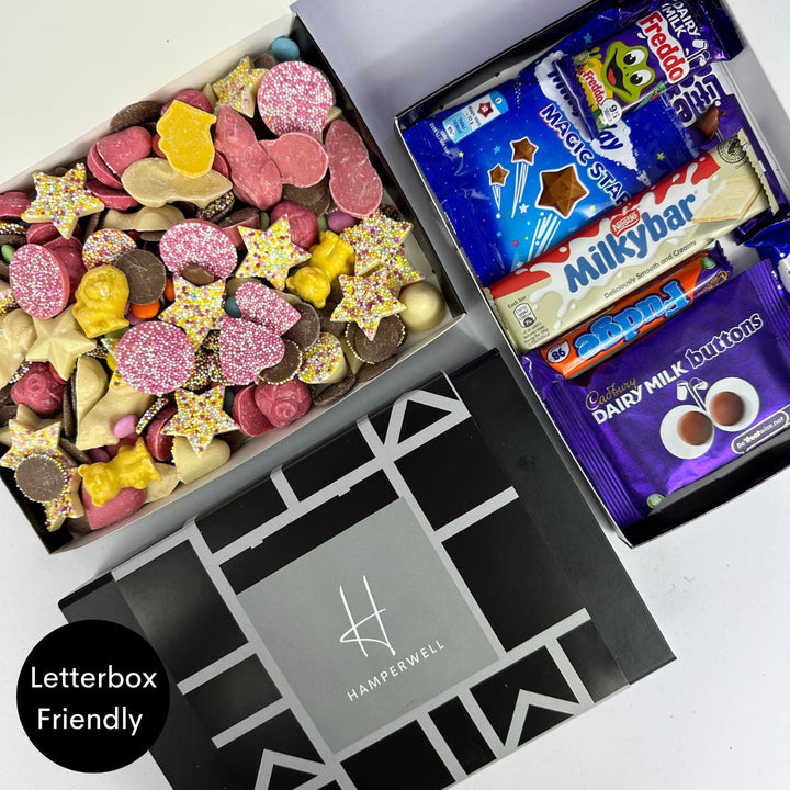 Candy Chocolate Letterbox Gift Hamper - part of the Gifts Finder  collection