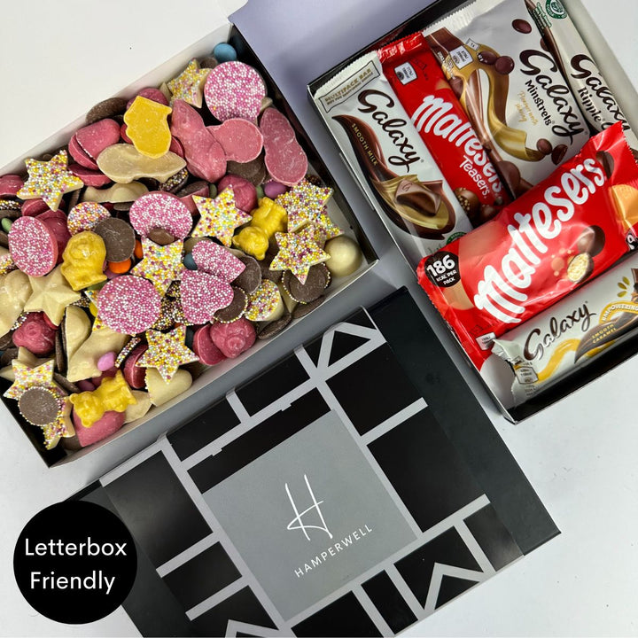 Candy Chocolate Letterbox Gift Hamper - part of the Gifts Finder  collection