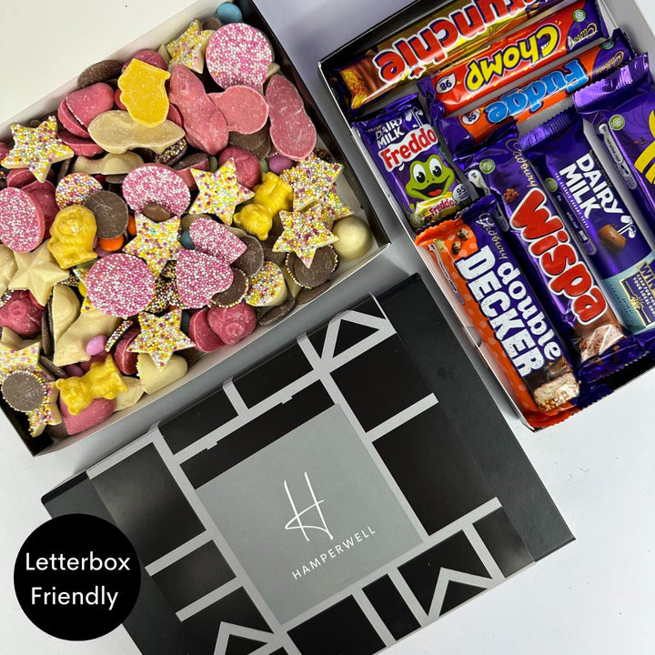 Candy Chocolate Letterbox Gift Hamper - part of the Gifts Finder  collection