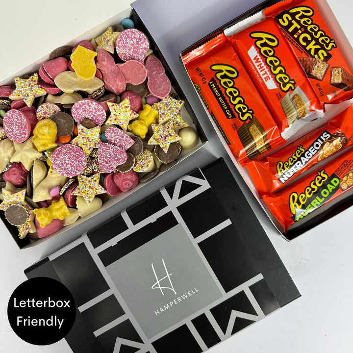 Candy Chocolate Letterbox Gift Hamper - part of the Gifts Finder  collection