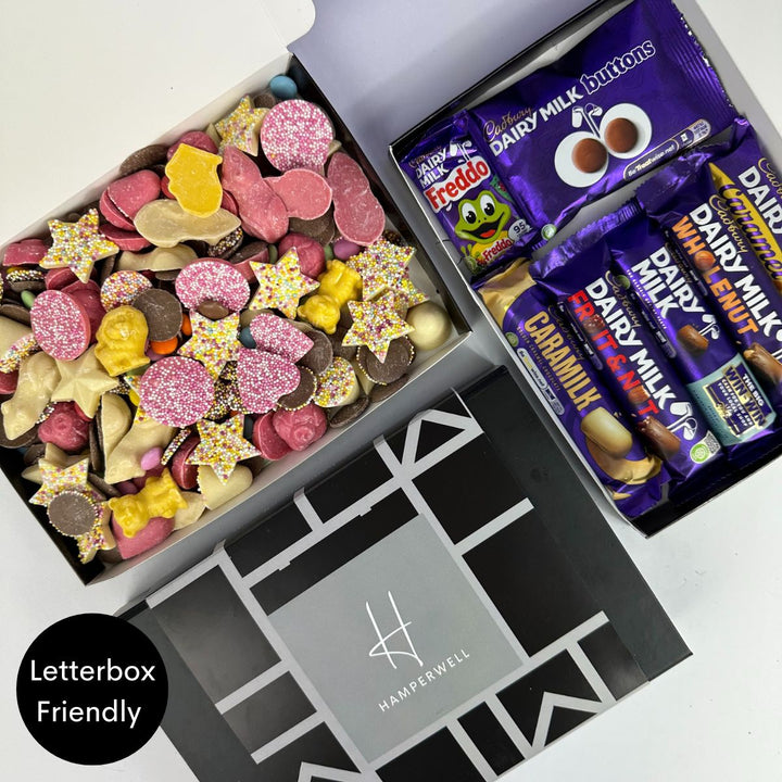 Candy Chocolate Letterbox Gift Hamper - part of the Gifts Finder  collection