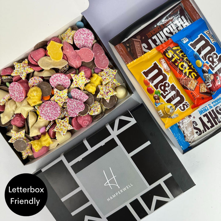 Candy Chocolate Letterbox Gift Hamper - part of the Gifts Finder  collection