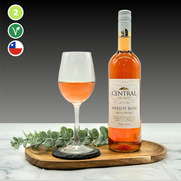 Central Monte Merlot Rose 75cl - part of the Gifts Finder  collection