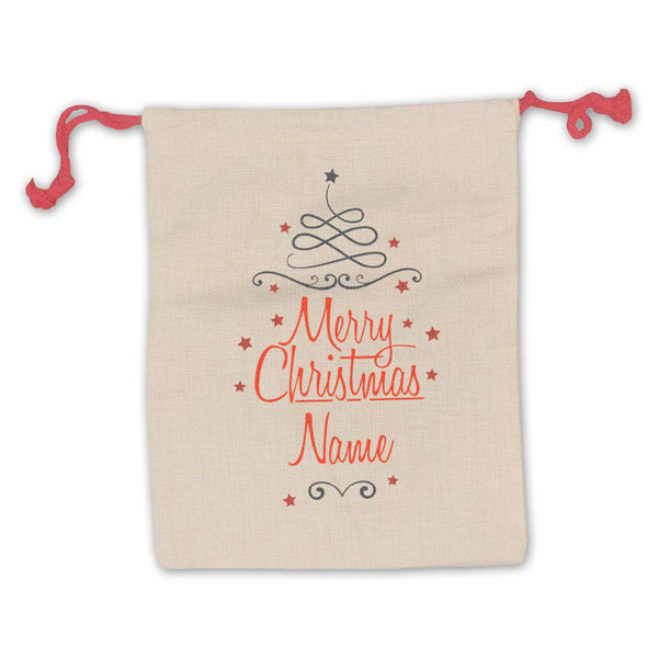 Christmas Presents Sack with Merry Christmas Design () available to buy now at www.giftsfinder.co.uk