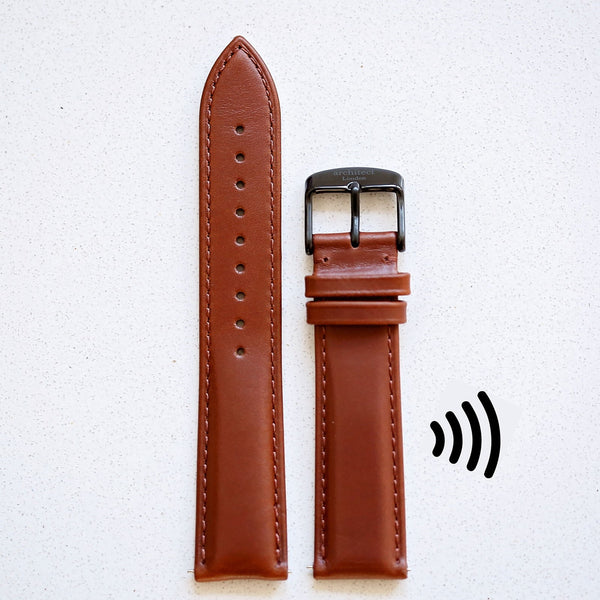 Contactless Payment Watch Snap-Strap - Walnut ()