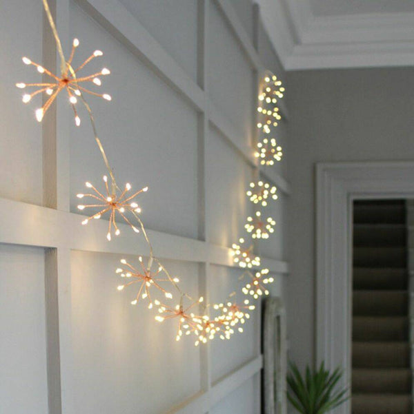 Copper Starburst LED Light Chain ()