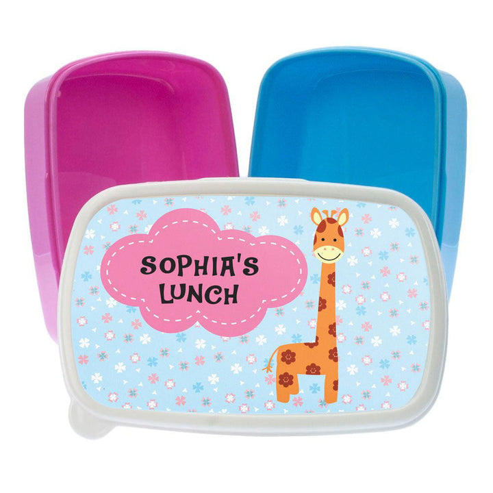 Cute Giraffe Character Lunch Box () available to buy now at www.giftsfinder.co.uk