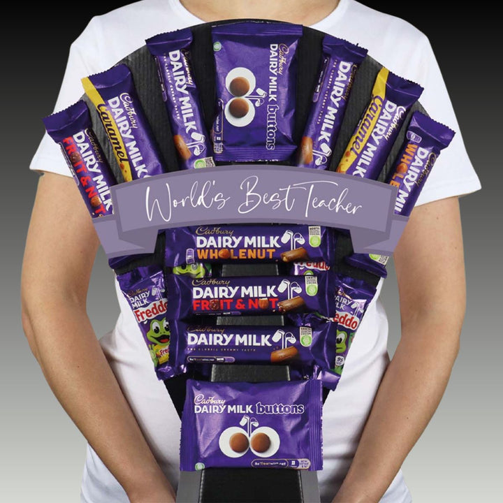 Dairy Milk Selection Chocolate Bouquet - part of the Gifts Finder  collection