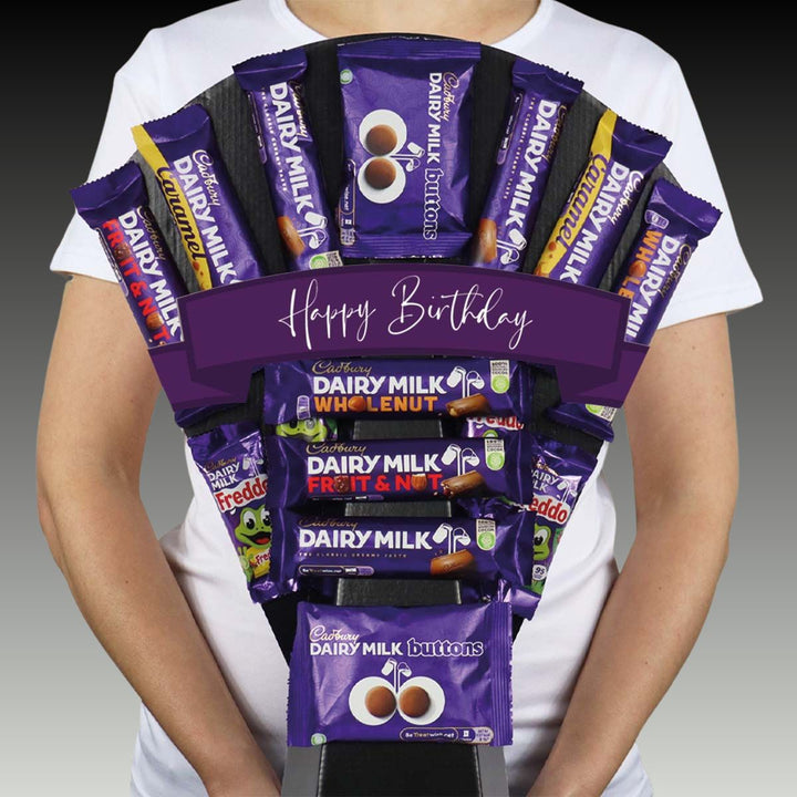 Dairy Milk Selection Chocolate Bouquet - part of the Gifts Finder  collection