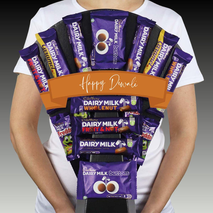 Dairy Milk Selection Chocolate Bouquet - part of the Gifts Finder  collection