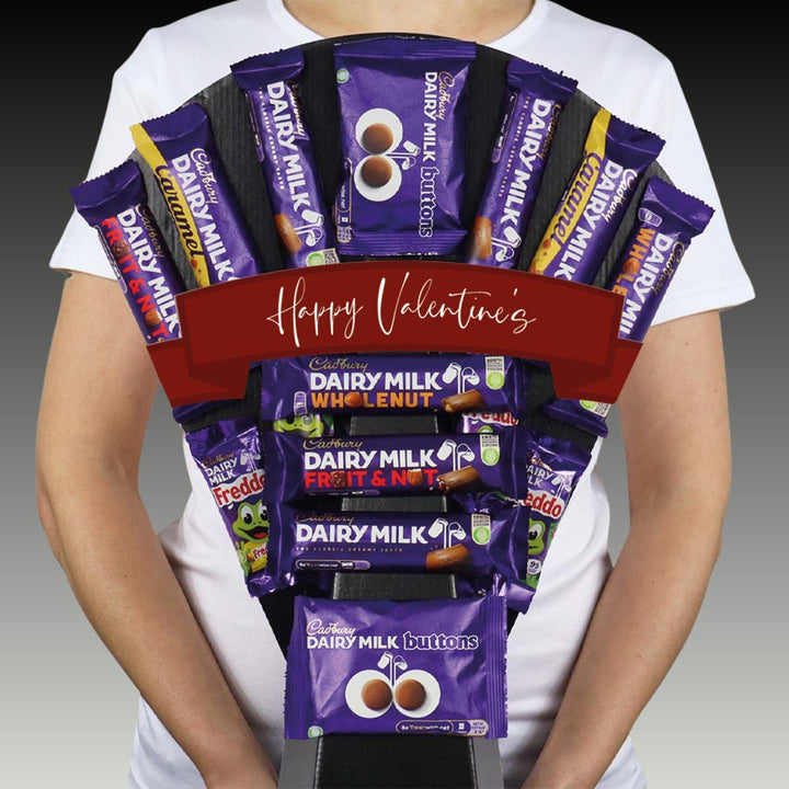 Dairy Milk Selection Chocolate Bouquet - part of the Gifts Finder  collection