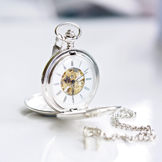 Dual Opening Pocket Watch ()