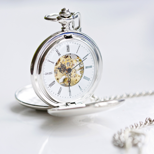 Dual Opening Pocket Watch ()