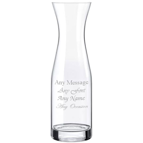 Engraved 1000ml Serl Water Wine Carafe () available to buy now at www.giftsfinder.co.uk