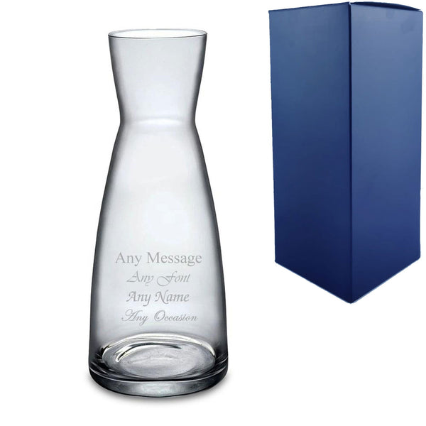 Engraved 1080ml Infinity Water Wine Carafe () available to buy now at www.giftsfinder.co.uk