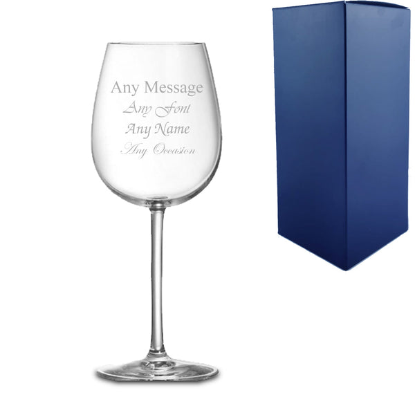 Engraved 12.5oz Oenologue Expert Wine Glass - available to buy online at www.giftsfinder.co.uk