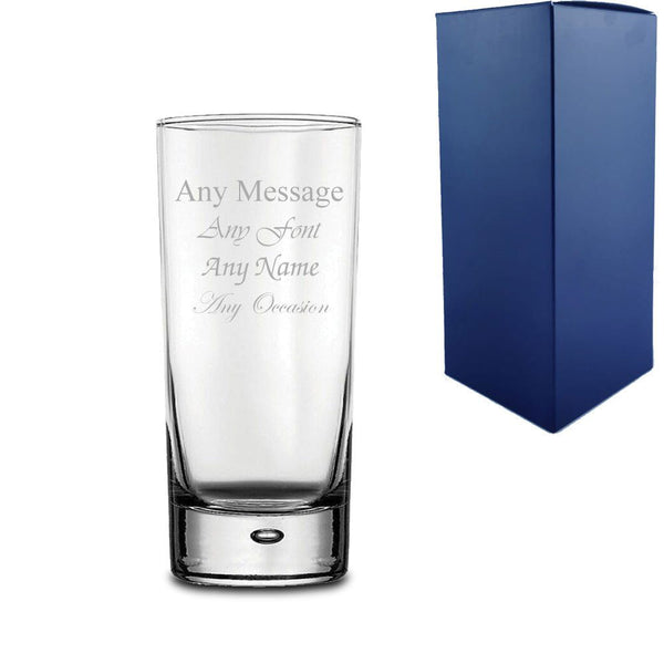 Engraved 13oz Bubble Hiball with Gift Box (Tumblers) available to buy now at www.giftsfinder.co.uk