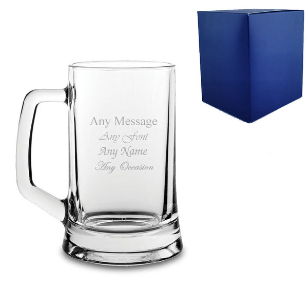 Engraved 14oz Tankard Beer Mug - available to buy online at www.giftsfinder.co.uk