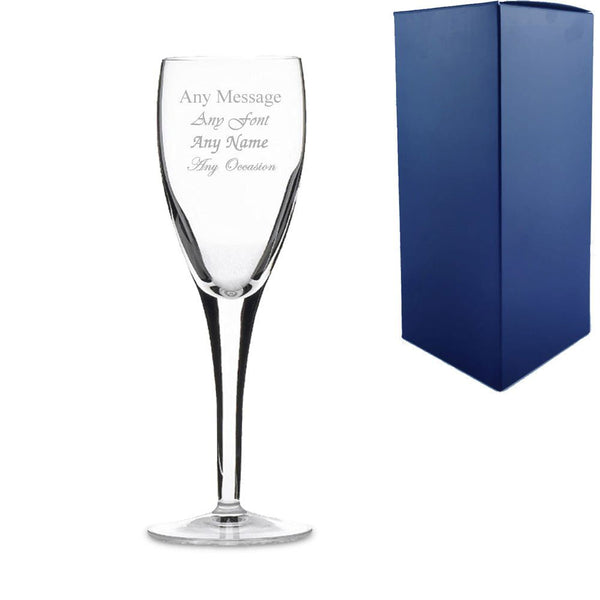 Engraved 160ml Michelangelo Champagne Flute With Gift Box (Stemware) available to buy now at www.giftsfinder.co.uk