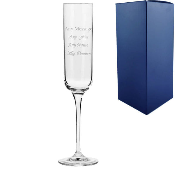 Engraved 170ml Fusion Champagne Flute With Gift Box (Stemware) available to buy now at www.giftsfinder.co.uk