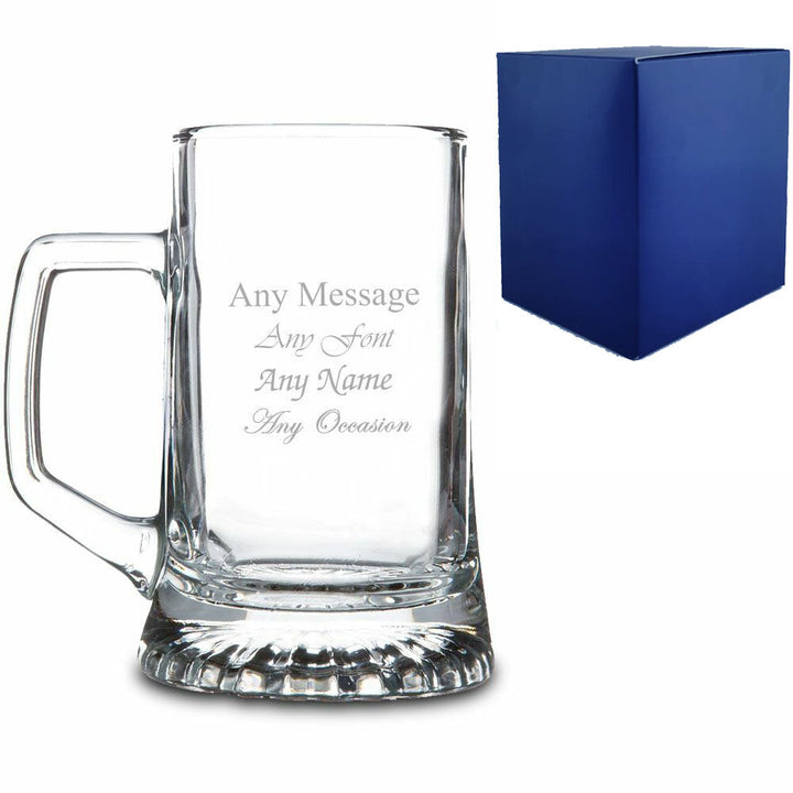 Engraved 18oz Stern Tankard with Gift Box - available to buy online at www.giftsfinder.co.uk