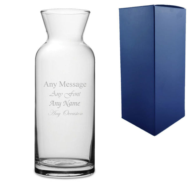 Engraved 1 Litre Village Carafe () available to buy now at www.giftsfinder.co.uk