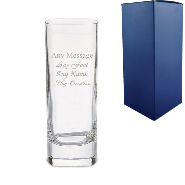 Engraved 265ml Strauss High Ball With Gift Box () available to buy now at www.giftsfinder.co.uk