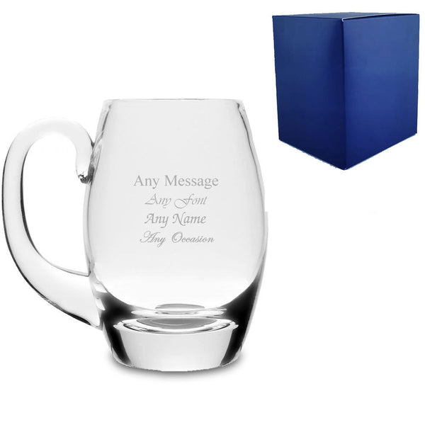 Engraved 30oz Large Handmade Barrel Tankard With Gift Box (Beer Glasses) available to buy now at www.giftsfinder.co.uk