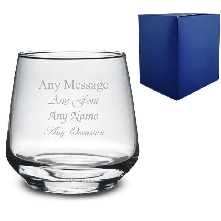 Engraved 345Ml Tallo Whiskey Glass ()