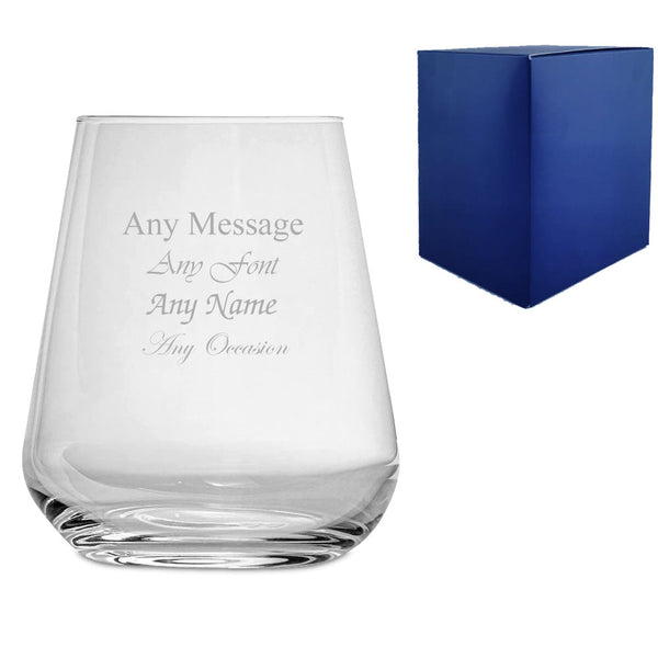 Engraved 350Ml Inalto Uno Whiskey Glass - part of the  collection