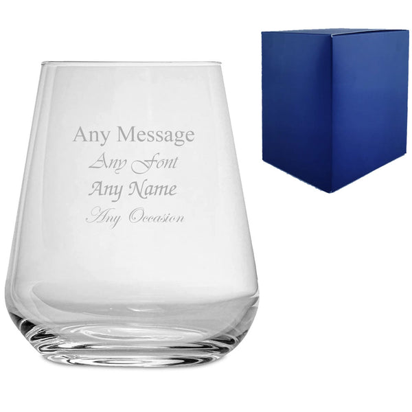 Engraved 450Ml Inalto Uno Whiskey Glass - part of the  collection