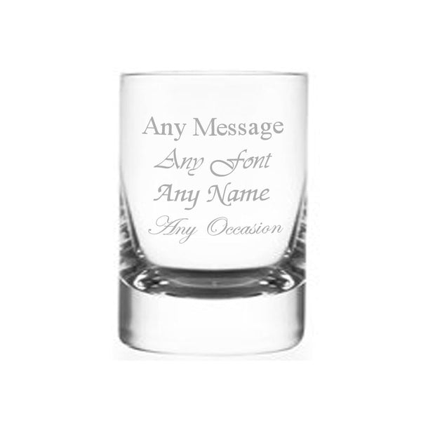 Engraved 50Ml Round Hot Tot Shot - part of the  collection