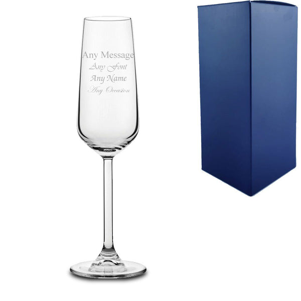 Engraved Allegra Champagne Flute (Stemware) available to buy now at www.giftsfinder.co.uk