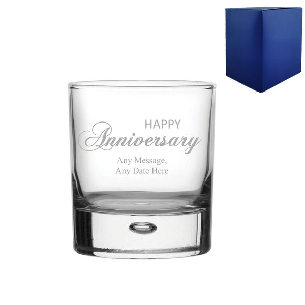 Engraved Anniversary Bubble Whisky, Gift Boxed () available to buy now at www.giftsfinder.co.uk