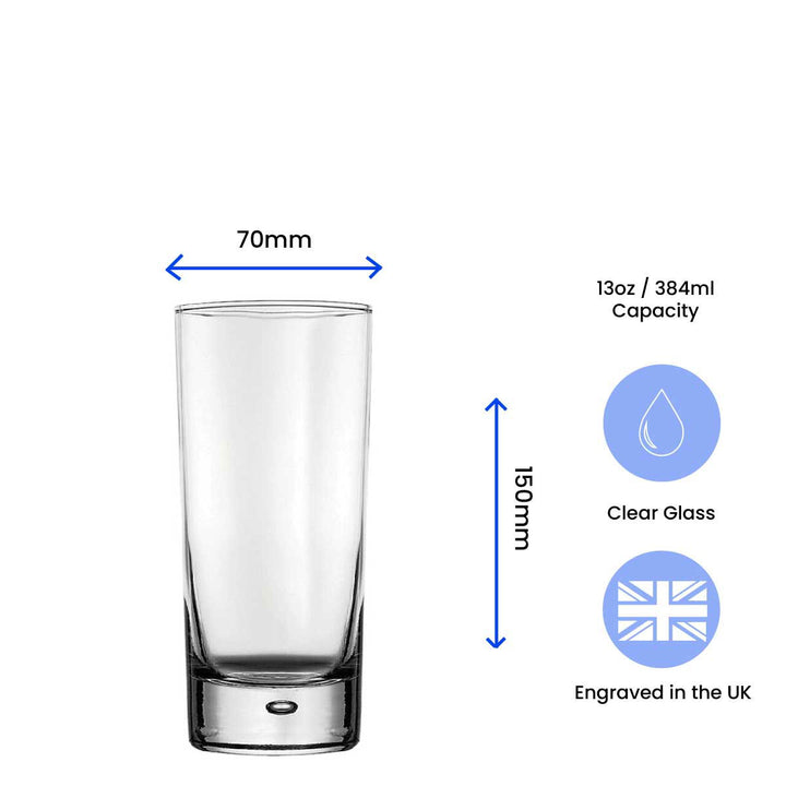 Engraved Cocktail Hiball Glass with You & Me, together forever Design () available to buy now at www.giftsfinder.co.uk