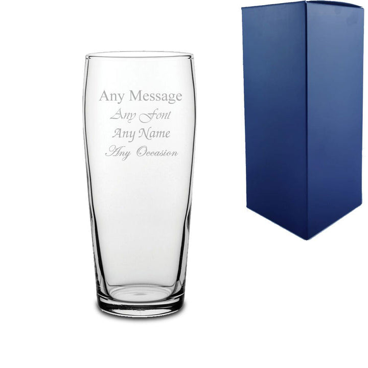 Engraved Jubilee Pint Glass (Beer Glasses) available to buy now at www.giftsfinder.co.uk