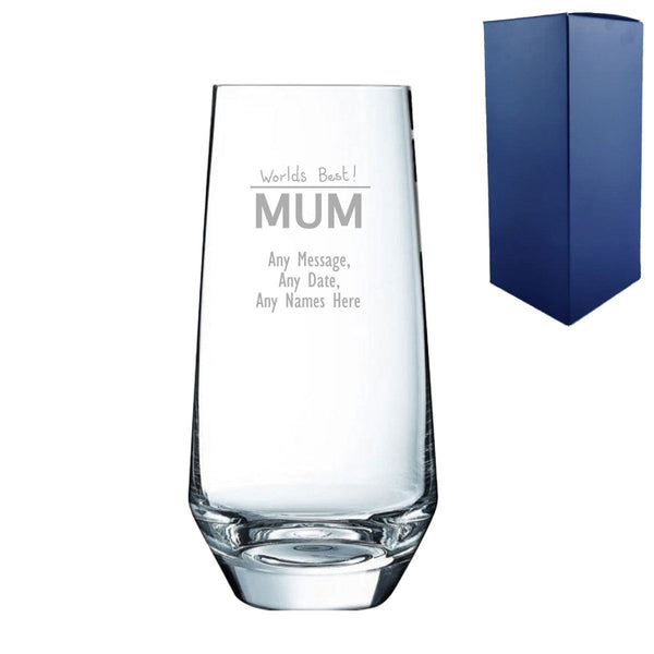 Engraved Mothers Day Lima Hiball, Gift Boxed (Tumblers) available to buy now at www.giftsfinder.co.uk