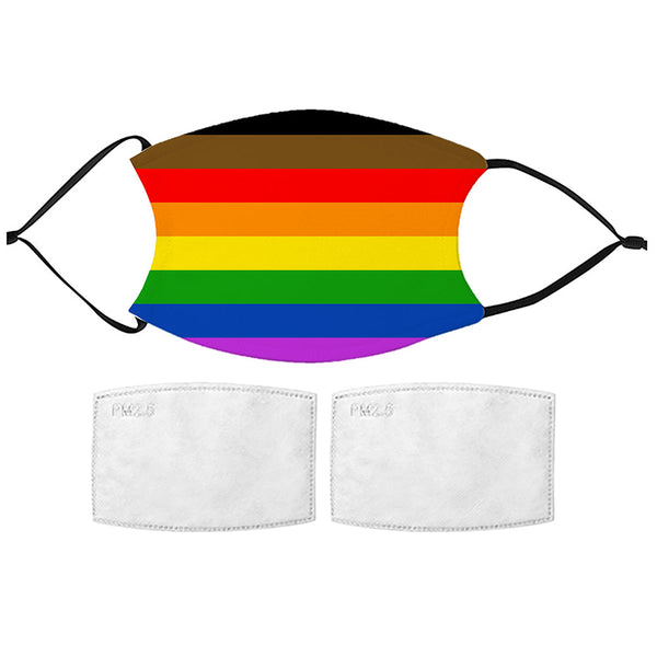 Pride Flag Face Mask