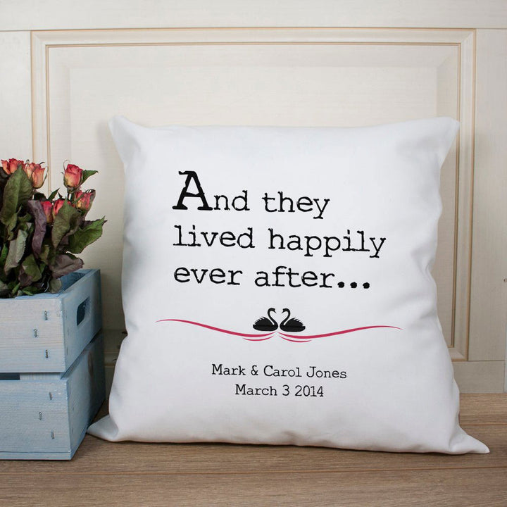 Fairytale Couple Cushion Cover () available to buy now at www.giftsfinder.co.uk