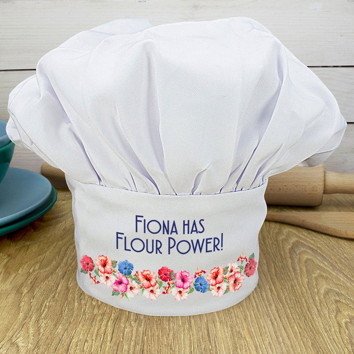 Flour Power Chef Hat () available to buy now at www.giftsfinder.co.uk